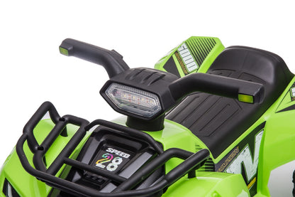 Kiddocruiser elektrische quad voor kinderen 6V groen