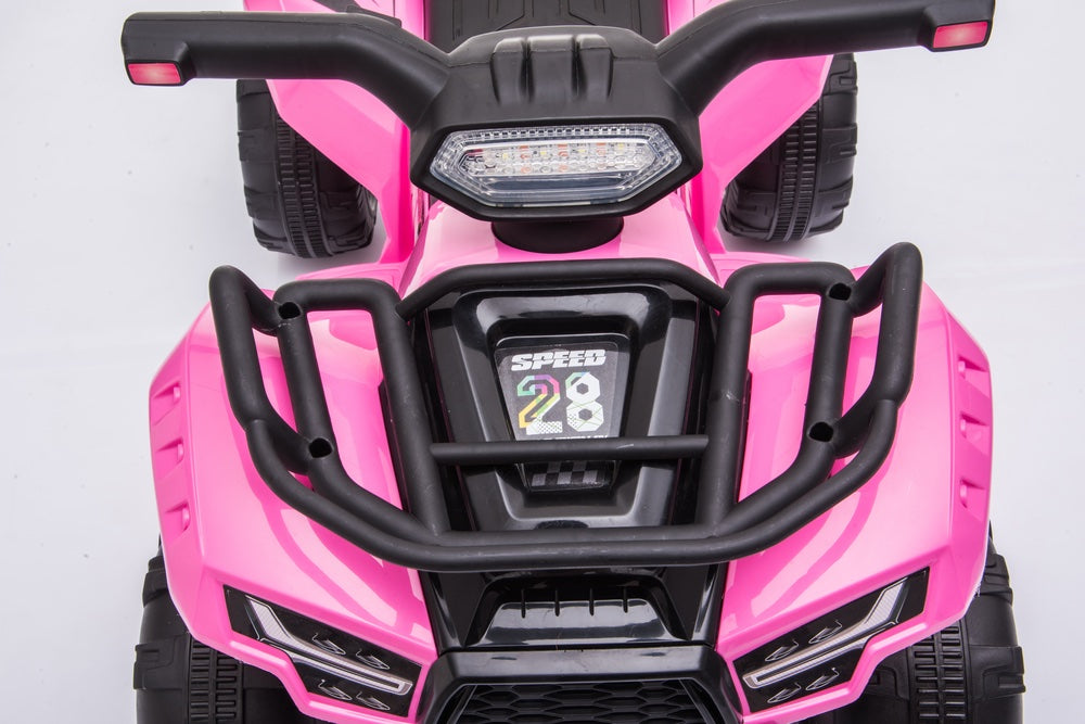 Kiddocruiser elektrische quad voor kinderen 6V roze