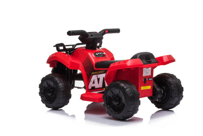 Kiddocruiser elektrische quad voor kinderen 6V rood