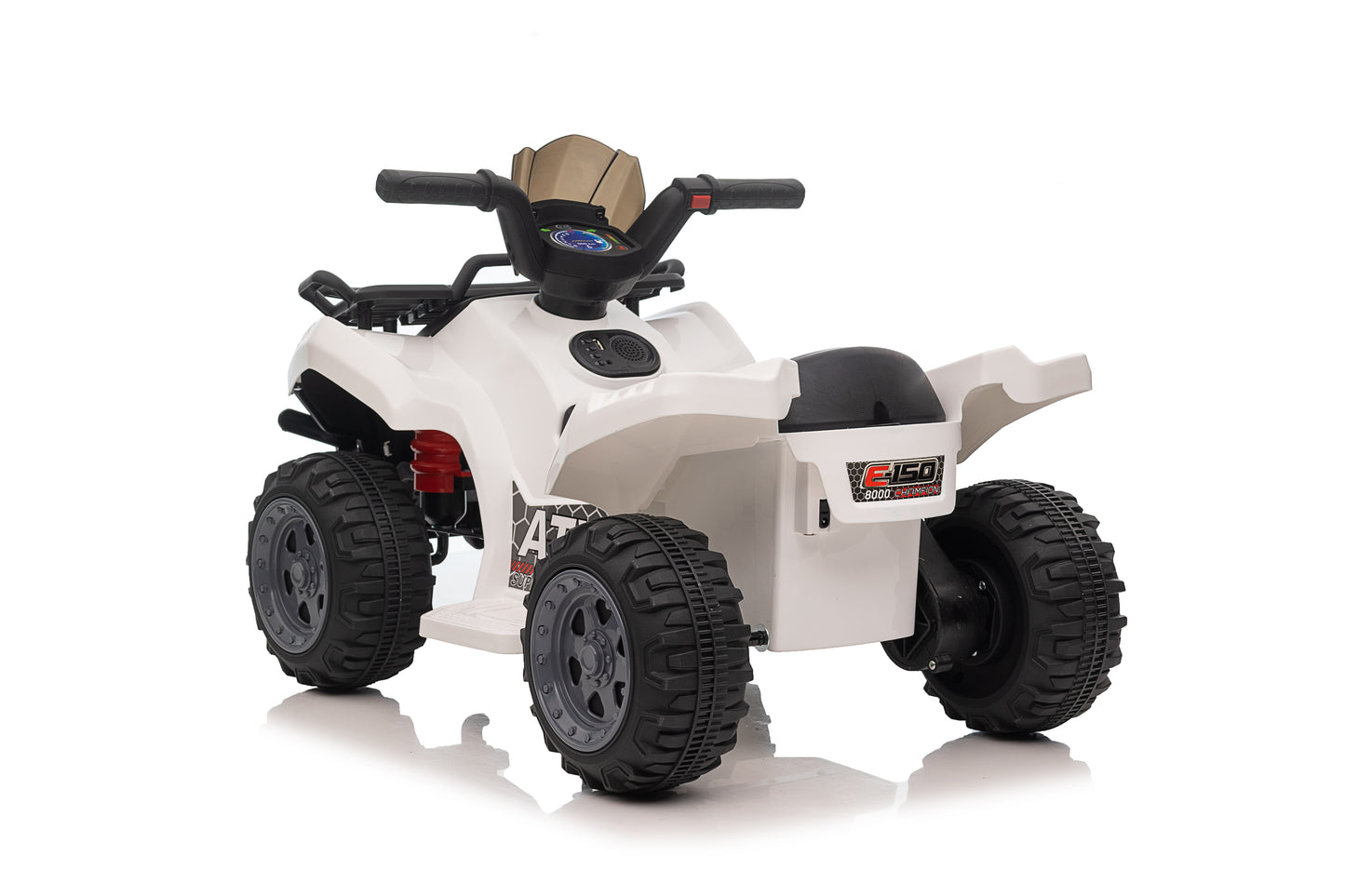 Kiddocruiser Elektrische Kinderquad Scorpion 6V - Wit - 1-3 jaar