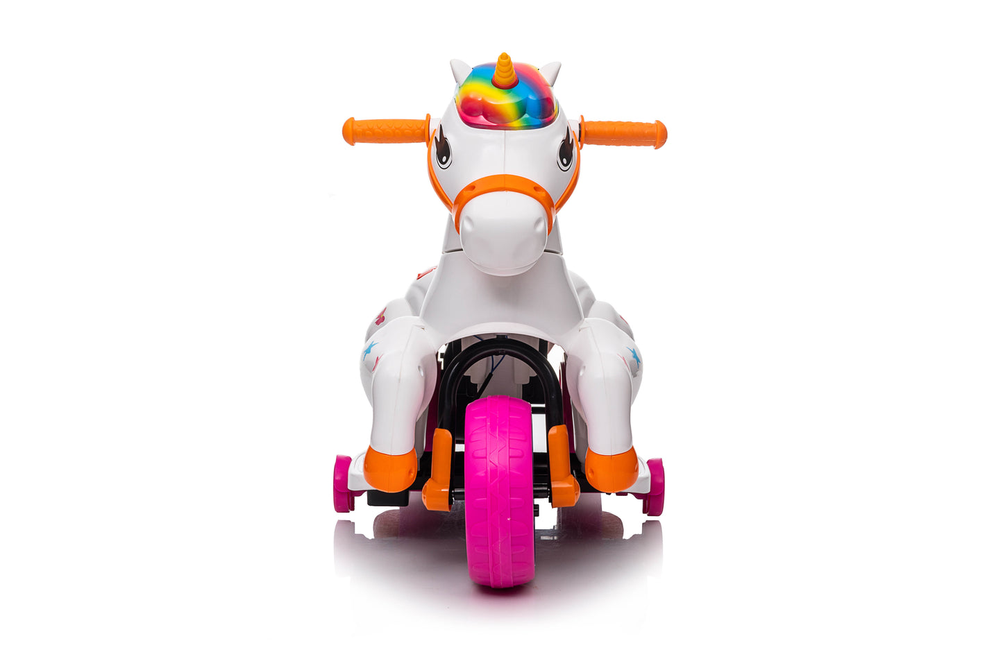 Kiddocruiser 6V Elektrisch Unicorn Speelgoedpaard met Muziek en Voetpedaal – Accu Voertuig voor Meisjes 3-6 Jaar – Perfect Cadeau voor Peuters